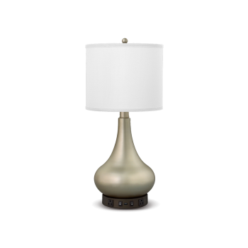 Truly Yours Collection - Desk Lamp with Brushed Nickel Finish