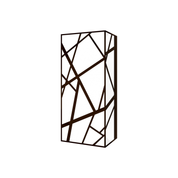 Hallway Sconce - 1001 Model, 16W Integrated LED, Bronze Finish, ETL