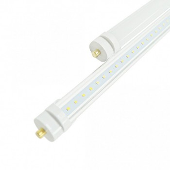 8 FT LED T8 Tube With FA8 Base - Ballast Bypass - Type B Installation - PC Frosted Lens, ETL