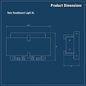 LED Headboard Light