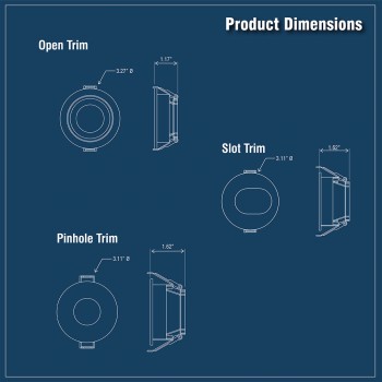 LED Recessed Downlight - Pinhole