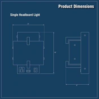 LED Headboard Light